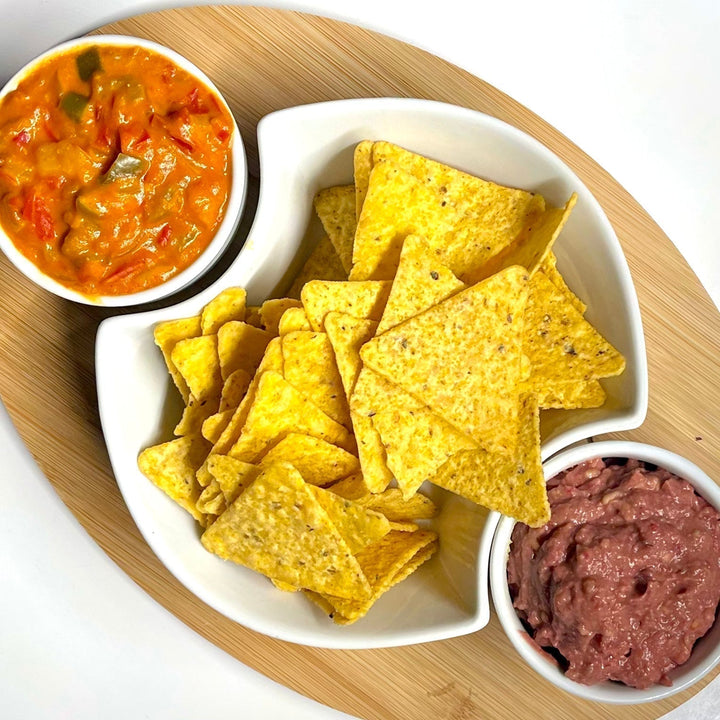 Vegannett Genuss-Duo: Salsa & Rote Beete Guacamole