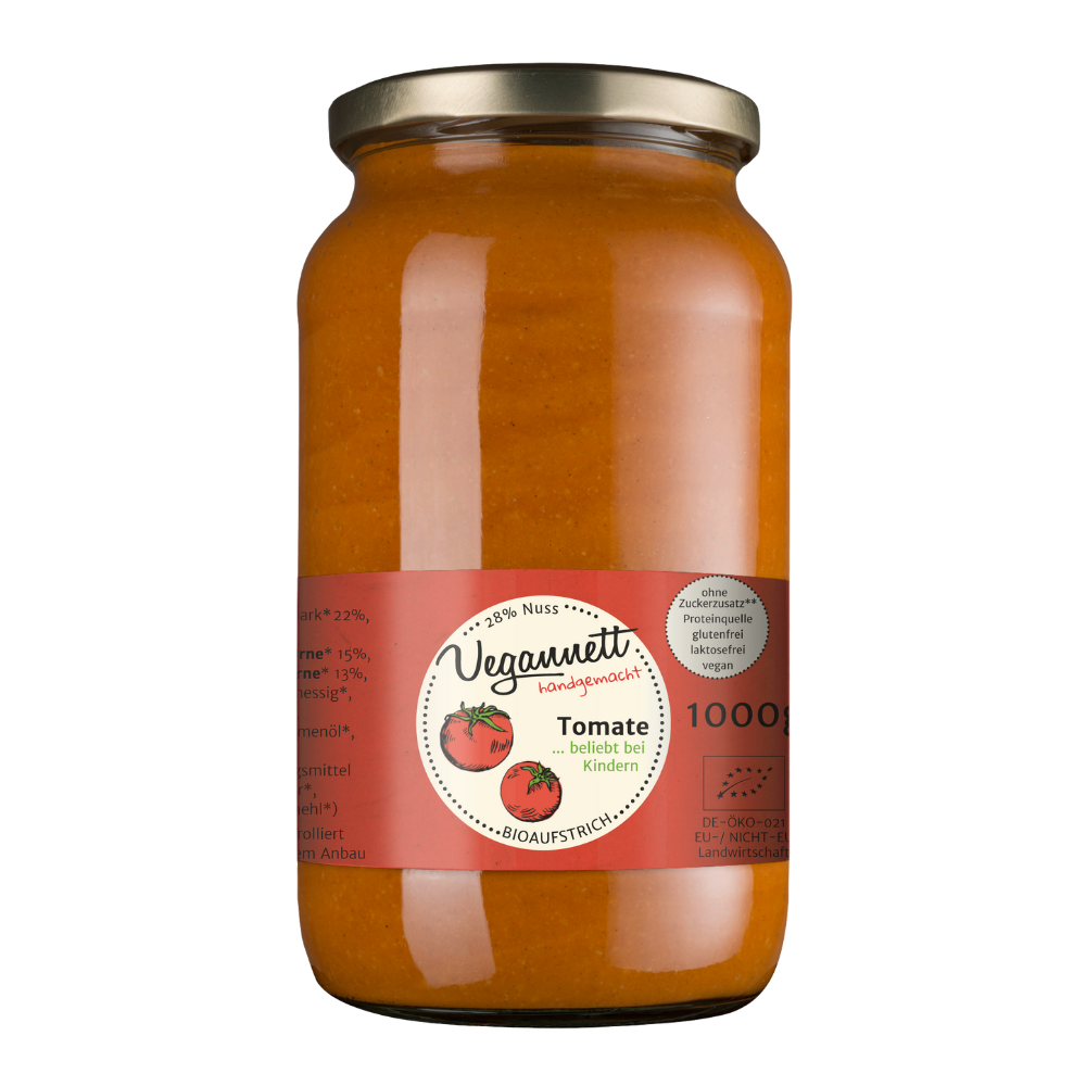 Bio Brotaufstrich Tomate mit Cashew & Erdnuss