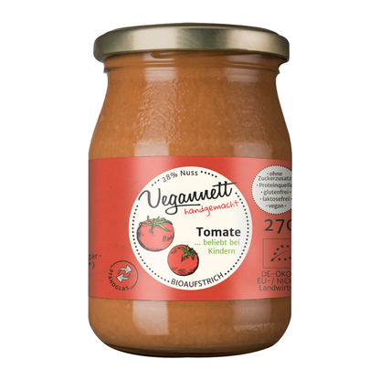 Bio Brotaufstrich Tomate mit Cashew & Erdnuss