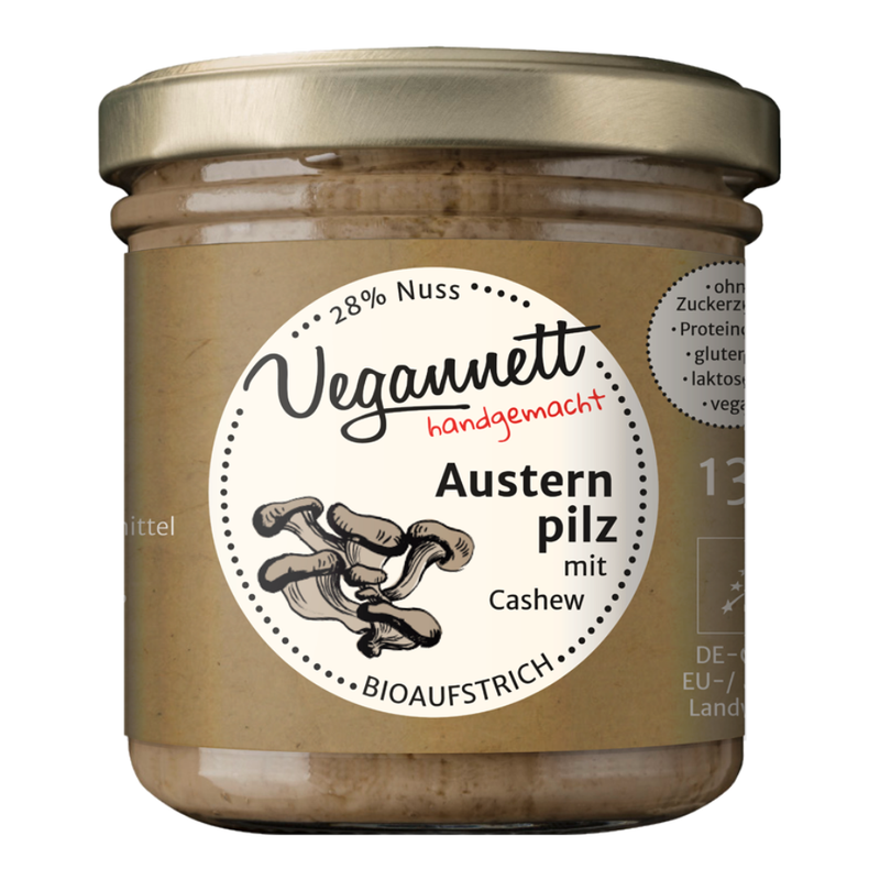 Organic Oyster Mushroom and Cashew Spread