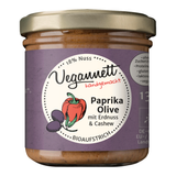 Bio Brotaufstrich Paprika-Olive mit Erdnuss & Cashew